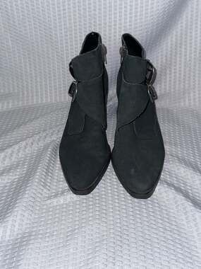 Urban Outfitters Western Double Buckle Ankle Boots